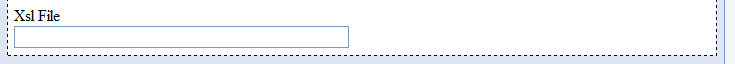 Xsl Report Settings